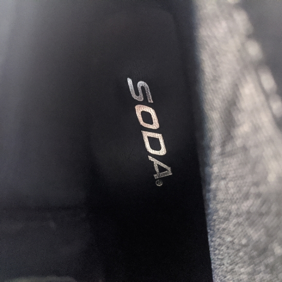 SODA Lace Up Booties with Chunky Heel - Picture 8 of 8